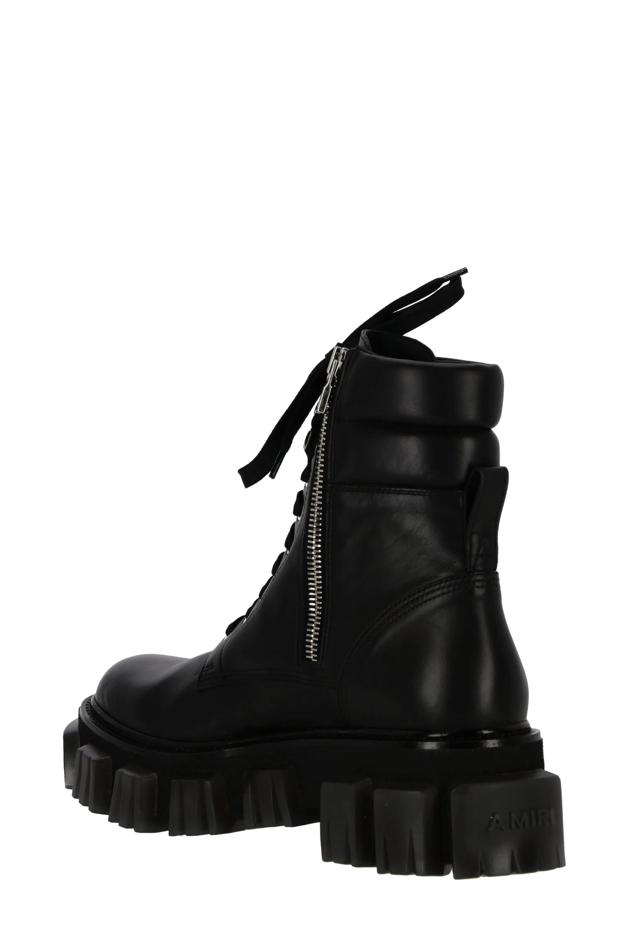 Amiri Lug Sole Lace-Up Combat Boots