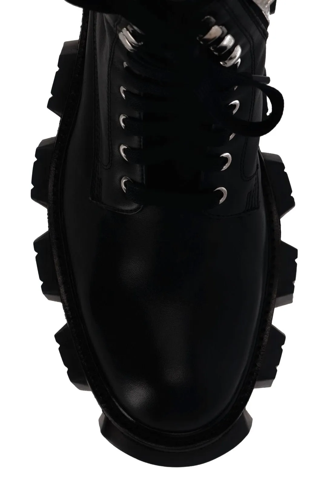 Amiri Lug Sole Lace-Up Combat Boots
