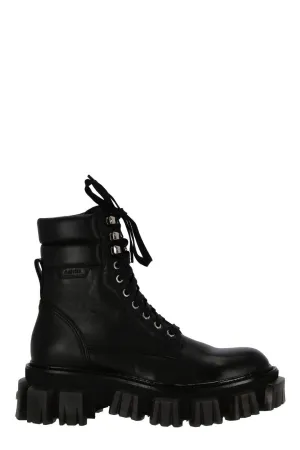Amiri Lug Sole Lace-Up Combat Boots