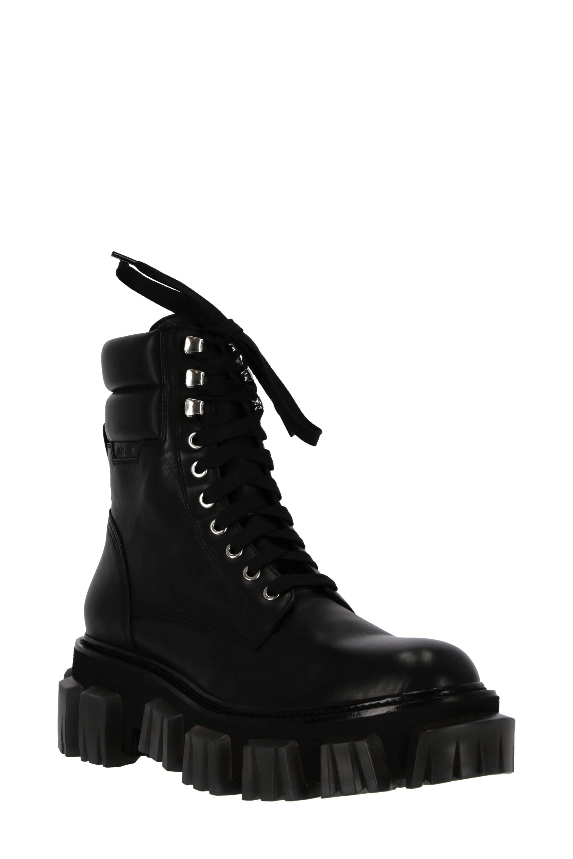 Amiri Lug Sole Lace-Up Combat Boots