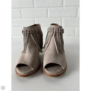 Boots Ankle Heels By Sbicca In Tan, Size: 7
