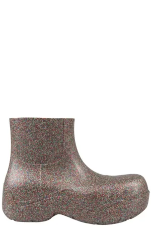 Bottega Veneta Glittered Ankle Boots