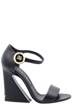 Dolce & Gabbana Open Toe Ankle Strap Sandals