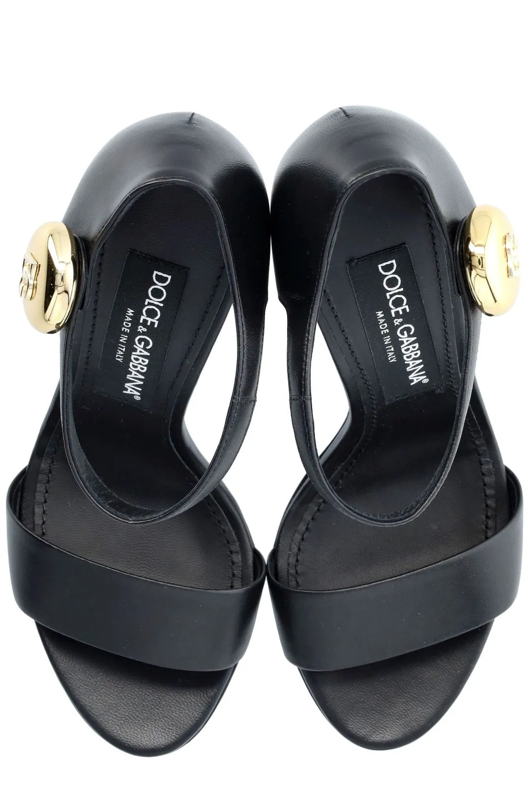 Dolce & Gabbana Open Toe Ankle Strap Sandals