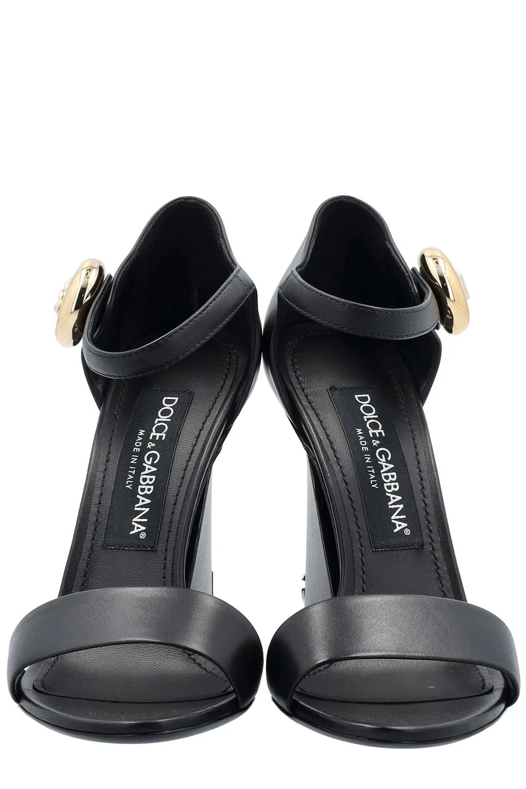 Dolce & Gabbana Open Toe Ankle Strap Sandals