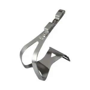 MKS Deep Twin (Double) Toe Clips, Pair