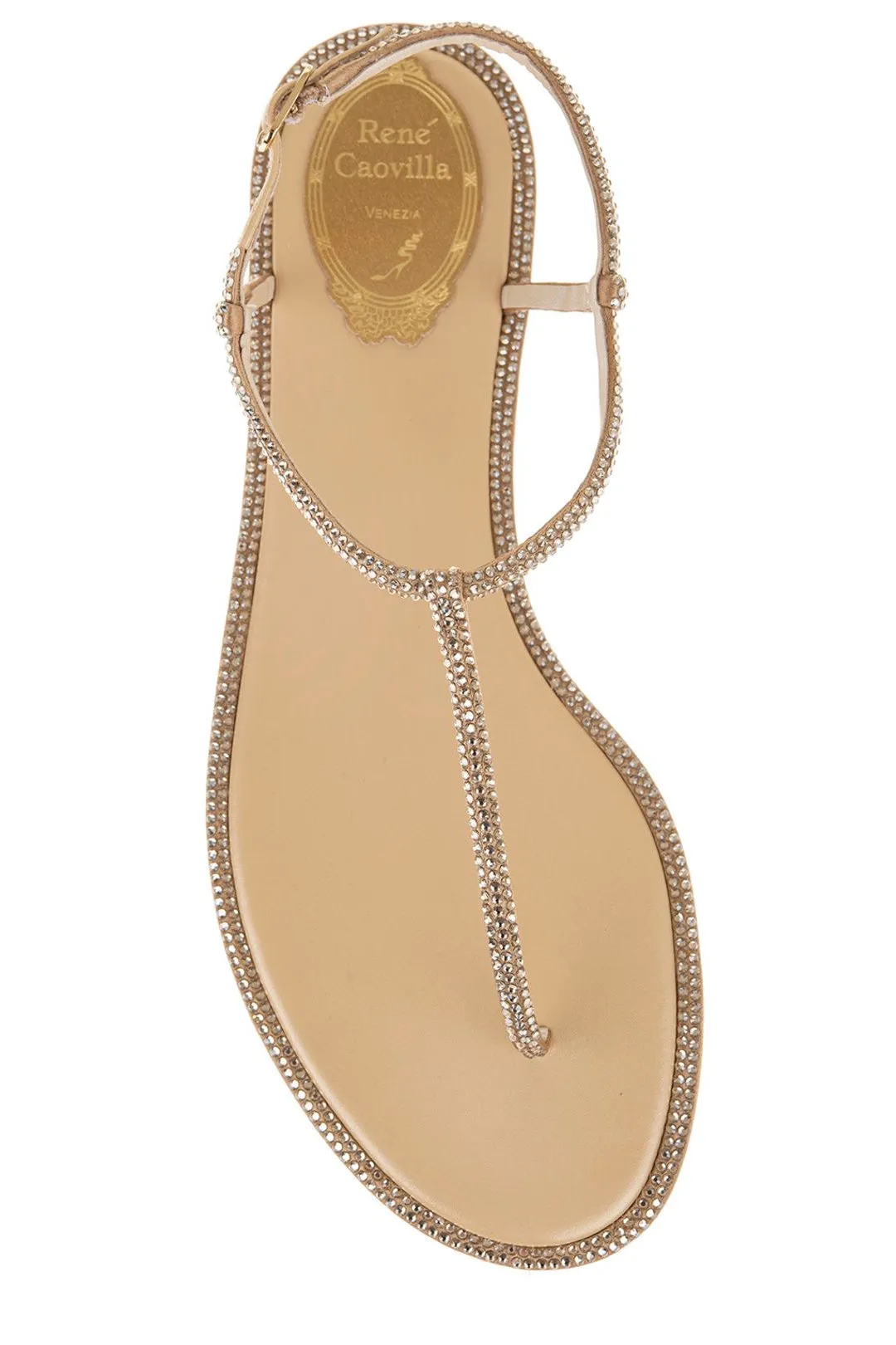 René Caovilla Ankle-Strap Sandals