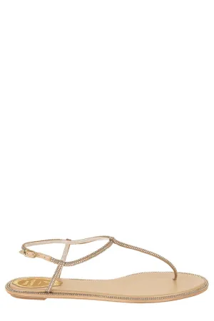 René Caovilla Ankle-Strap Sandals