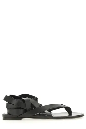 The Attico Lace-Up Open-Toe Sandals
