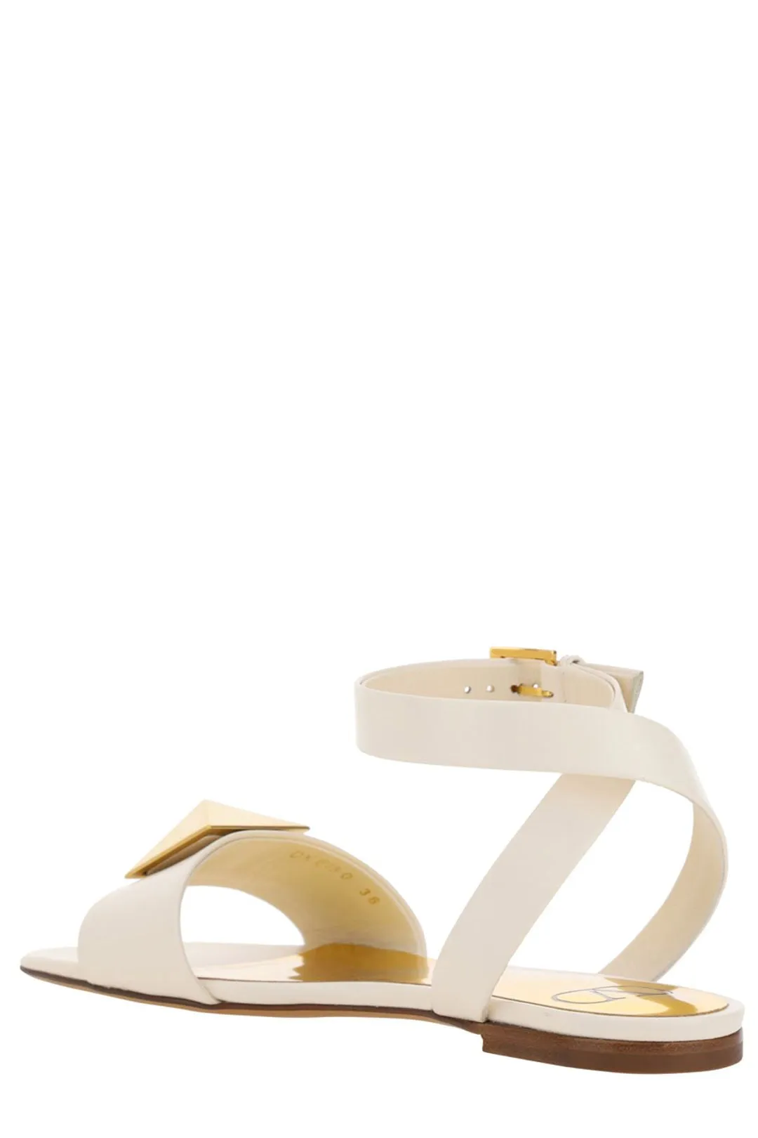 Valentino Garavani One Stud Ankle-Strap Sandals