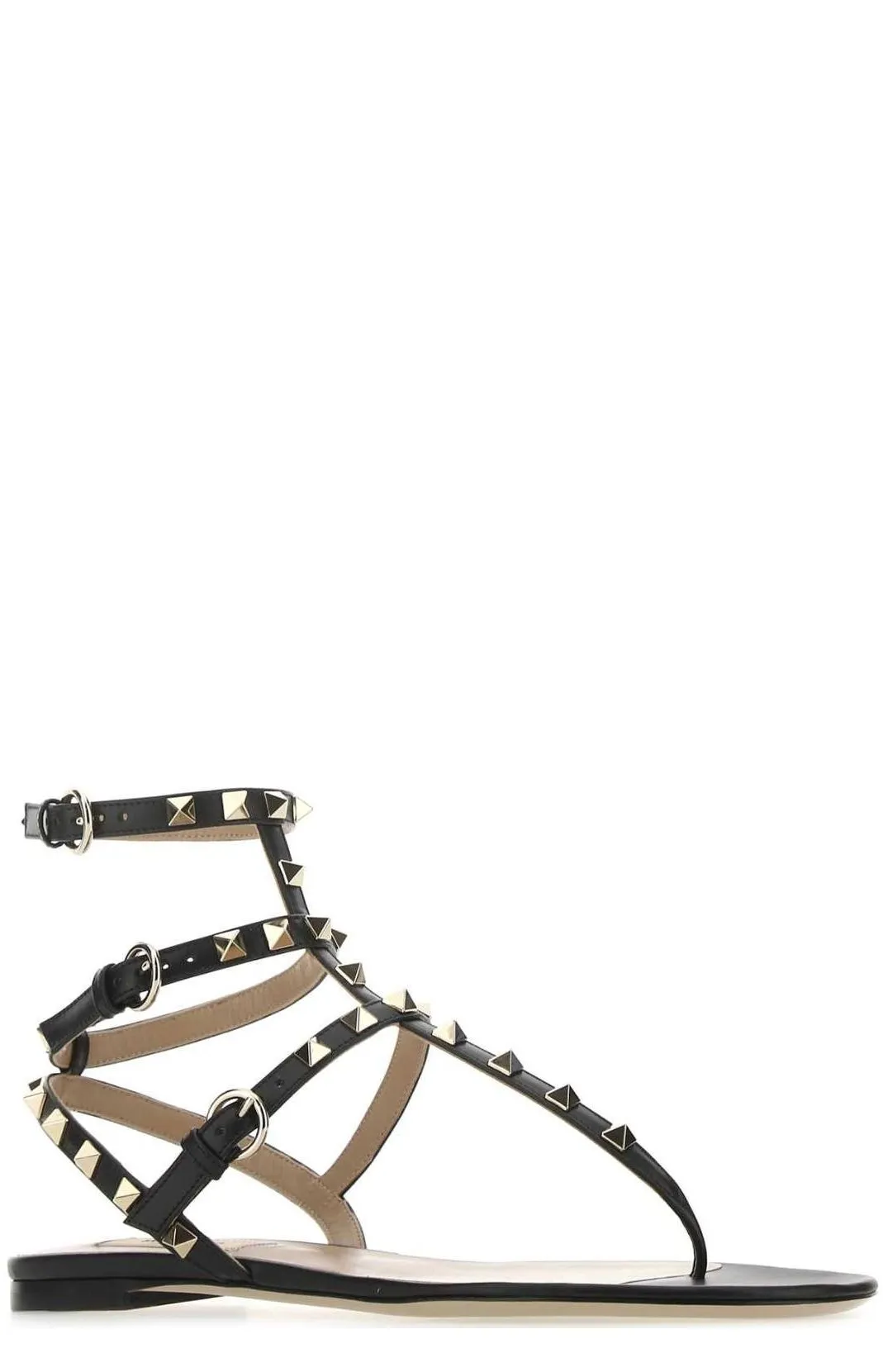 Valentino Garavani Rockstud Ankle Strap Sandals