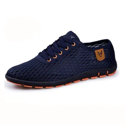 West Louis™ Casual Low Lace-up Canvas Shoes